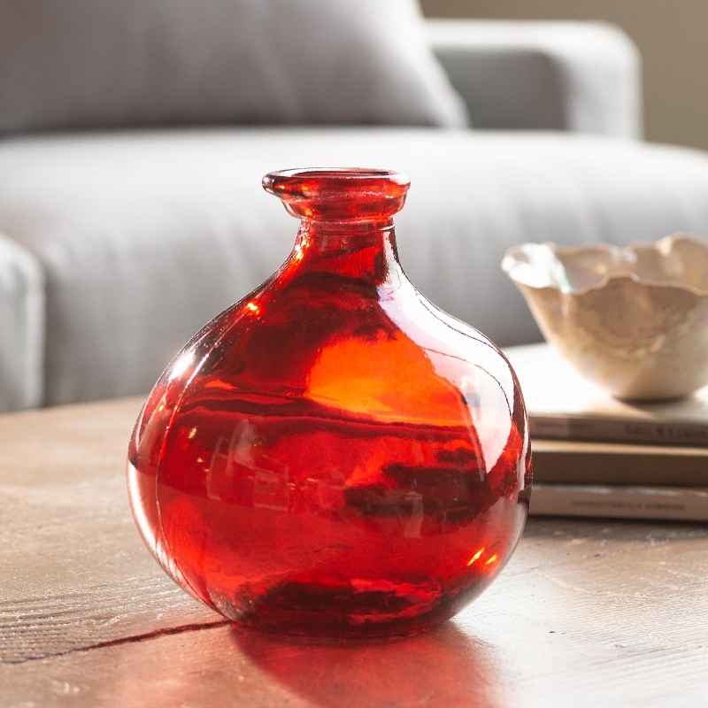 Bubble Recycled Glass Balloon Vase, 7